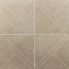 Aelle Carrelage Carrelage sol / mur effet ciment 20x20 cm TAUPE - ARES DECOR TAUPE