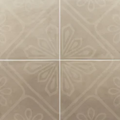 Aelle Carrelage Carrelage sol / mur effet ciment 20x20 cm TAUPE - ARES DECOR TAUPE