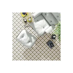 Aelle Carrelage Carrelage sol / mur effet ciment vert 20x20 cm MAORI LADAKHI MUSGO