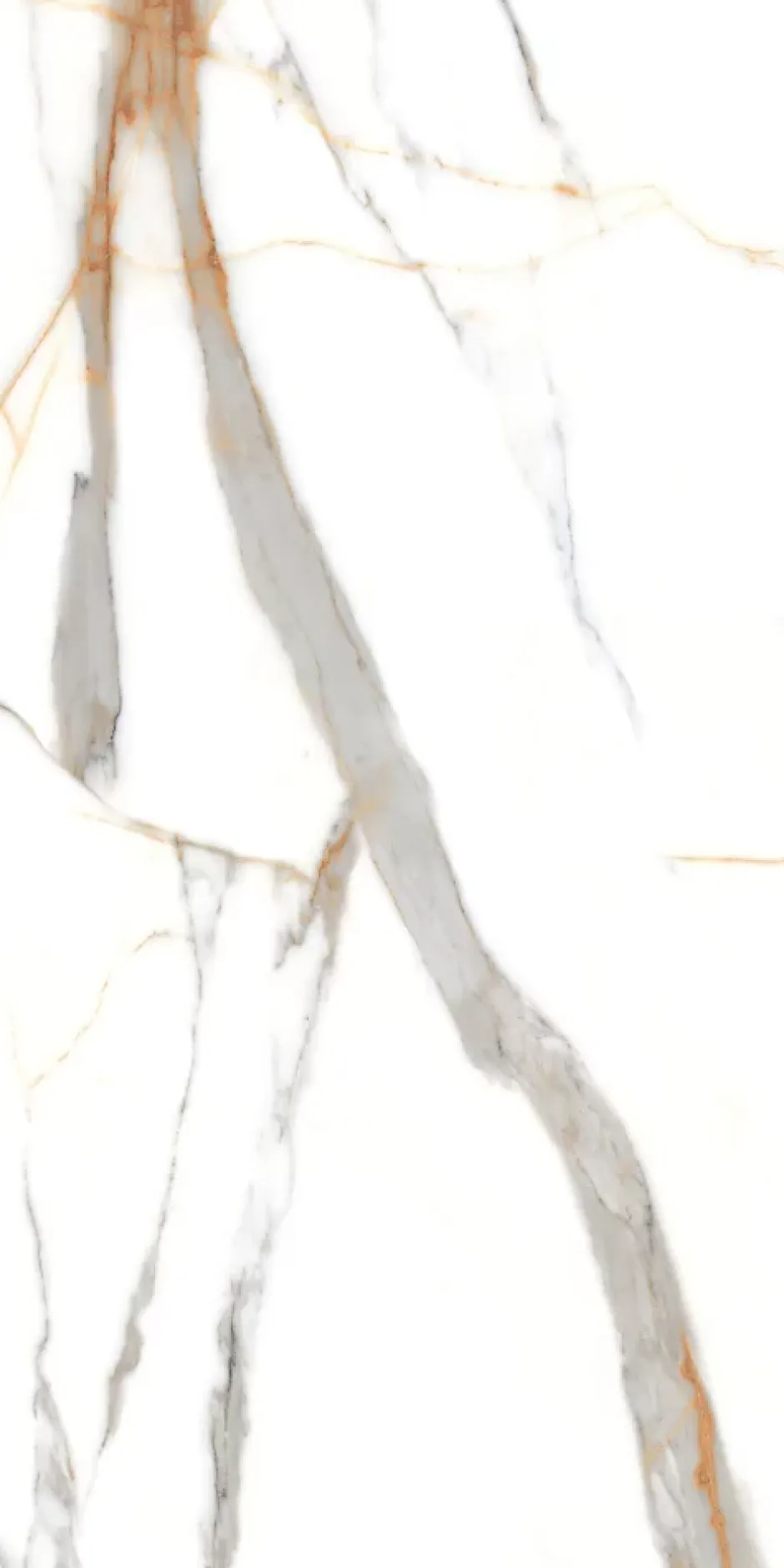 Limcaro Carrelage sol / mur effet marbre blanc VOLGA STATUARIO l.60 x L.120 cm Brilliant