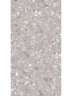 Carrelage sol / mur effet Terrazzo CHALKY l.60 x L.120 cm Mat-Limcaro Outlet