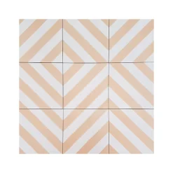 Carrelage sol / mur effet ciment jaune 20x20 cm MAORI GOROKA JAUNE-Aelle Carrelage Best