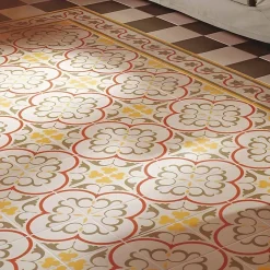 Aelle Carrelage Carrelage sol / mur effet ciment 20x20 cm 1900 GAUDI 1