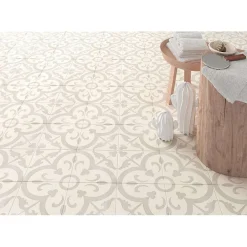 Carrelage sol / mur effet ciment 20x20 cm SVENSKA HALVMANE 20 x 20 cm-Aelle Carrelage Clearance