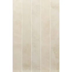Aelle Carrelage carrelage sol / mur effet marbre beige 7,5x60 cm - MARMONIS TAUPE