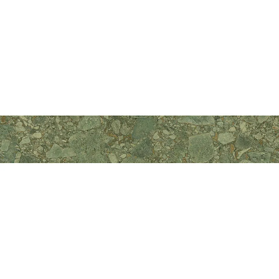 Aelle Carrelage Carrelage sol / mur effet terrazzo vert 19,4x120 cm GREEN GIADA