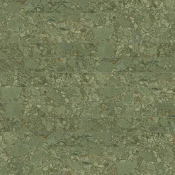 Aelle Carrelage Carrelage sol / mur effet terrazzo vert 19,4x120 cm GREEN GIADA