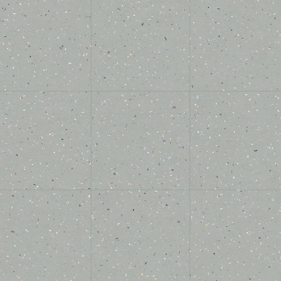 Eiffel art construction Carrelage sol / mur effet terrazzo 80x80 cm Croccante-R Arandano (vendu par boite de 1.28m2)