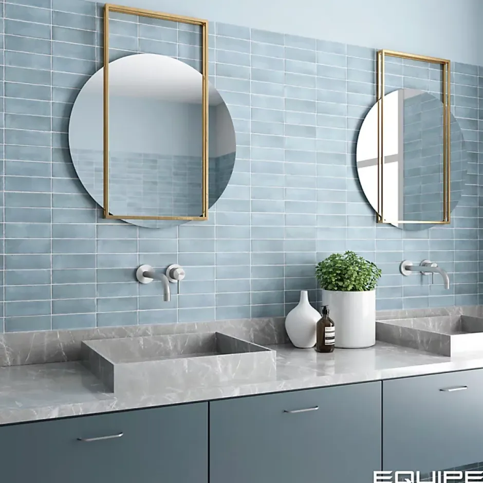 Eiffel art construction Carrelage sol / mur effet terrazzo 80x80 cm Croccante-R Arandano (vendu par boite de 1.28m2)