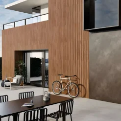 Carrelage sol / mur effet bois bambou à relief 60x120 cm ARTWOOD RIBBON NUT-Aelle Carrelage