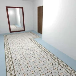 Carrelage sol / mur effet béton blanc 80x80 cm RIFT BLANCO-Aelle Carrelage Discount