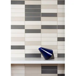 Aelle Carrelage Carrelage sol / mur effet ciment motif géométrique 20x20 cm ALAMEDA ELISEOS GRAFITO