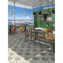 Carrelage sol / mur effet ciment 20x20 cm WORLD STREETS PAULISTA GRAFITO-Eiffel art construction New