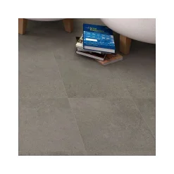 Aelle Carrelage Carrelage sol / mur effet béton gris 30x30 cm RIBADEO GRAFITO