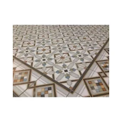 Aelle Carrelage Carrelage sol / mur effet ciment 20x20 cm VODEVIL POMBO 2 BORDURE