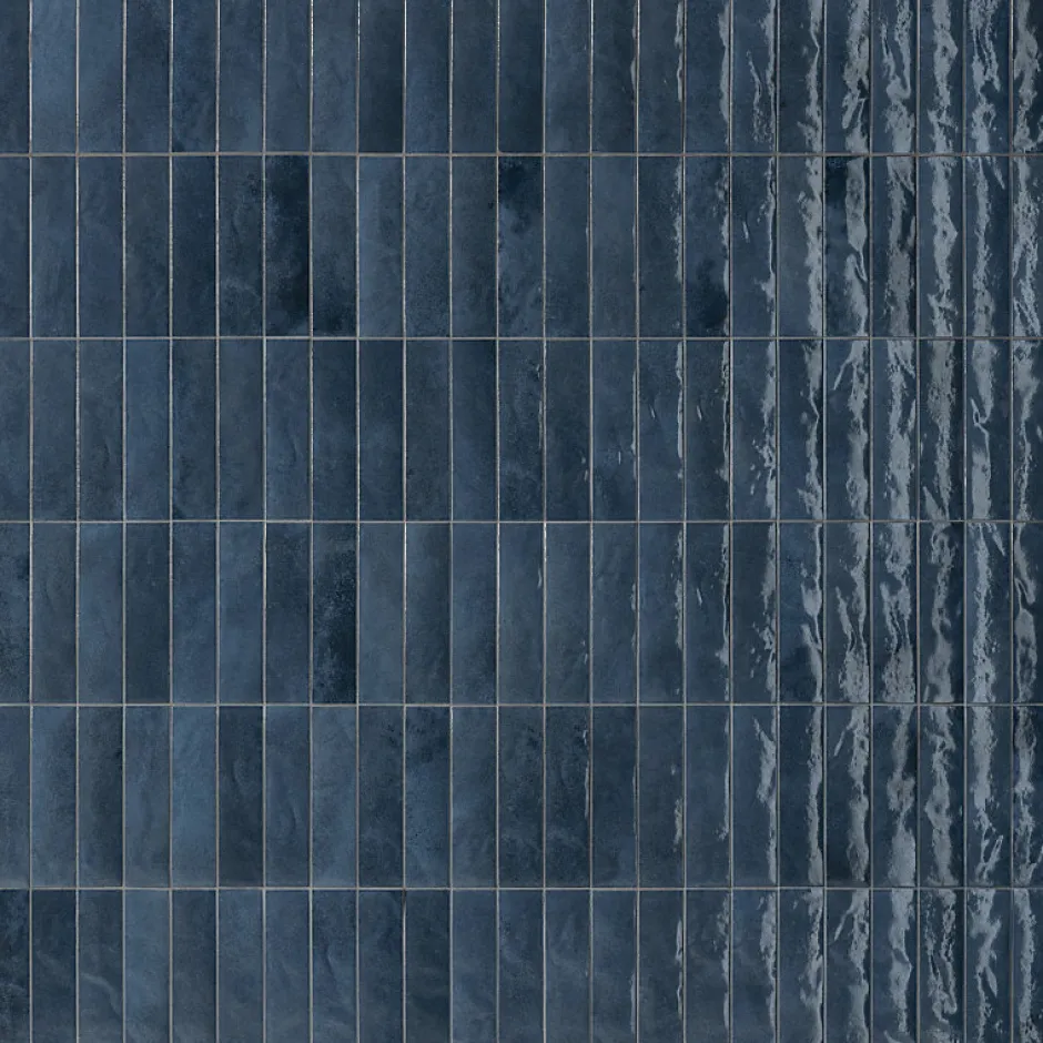 Aelle Carrelage Carrelage sol / mur faience effet zellige bleu foncé - Miniature SODA Blu Galassia J381