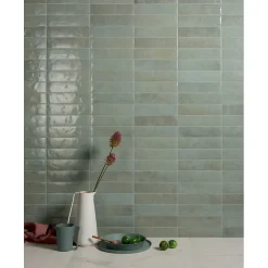 Aelle Carrelage Carrelage sol / mur faience effet zellige vert - Miniature SODA Verde Perla J376