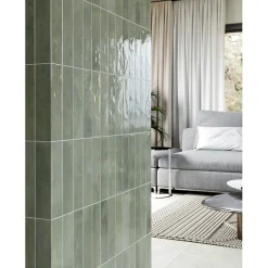 Aelle Carrelage Carrelage sol / mur faience effet zellige vert - Miniature SODA Verde Perla J376