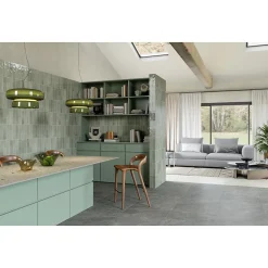 Aelle Carrelage Carrelage sol / mur faience effet zellige vert - Miniature SODA Verde Perla J376