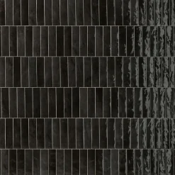 Carrelage sol / mur faience effet zellige noir - Miniature SODA Nero Magma J382-Aelle Carrelage New