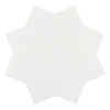 Carrelage sol / mur forme étoile blanc 16,8x16,8 cm PORTO STAR WHITE-Aelle Carrelage New