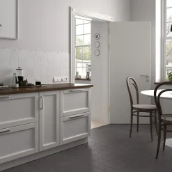 Carrelage sol / mur forme étoile blanc 16,8x16,8 cm PORTO STAR WHITE-Aelle Carrelage New