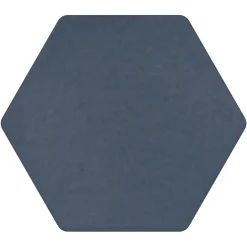 Aelle Carrelage Carrelage sol / mur hexagonal bleu foncé 17x15 cm MINIMA8.6 BLU