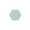 Carrelage sol / mur hexagonal uni bleu mate 11,6x10,1 cm KROMATIKA BLEU CLAIRE-Eiffel art construction Clearance