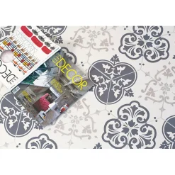 Aelle Carrelage Carrelage sol / mur hexagonal motif patchwork 26,23 cm ALCHIMIA ELISIR