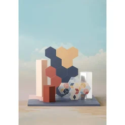 Aelle Carrelage Carrelage sol / mur hexagonal blanc 17x15 cm MINIMA8.6 BIANCO