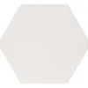 Carrelage sol / mur hexagonal blanc mate 26,23 cm ALCHIMIA BIANCO-Aelle Carrelage Online