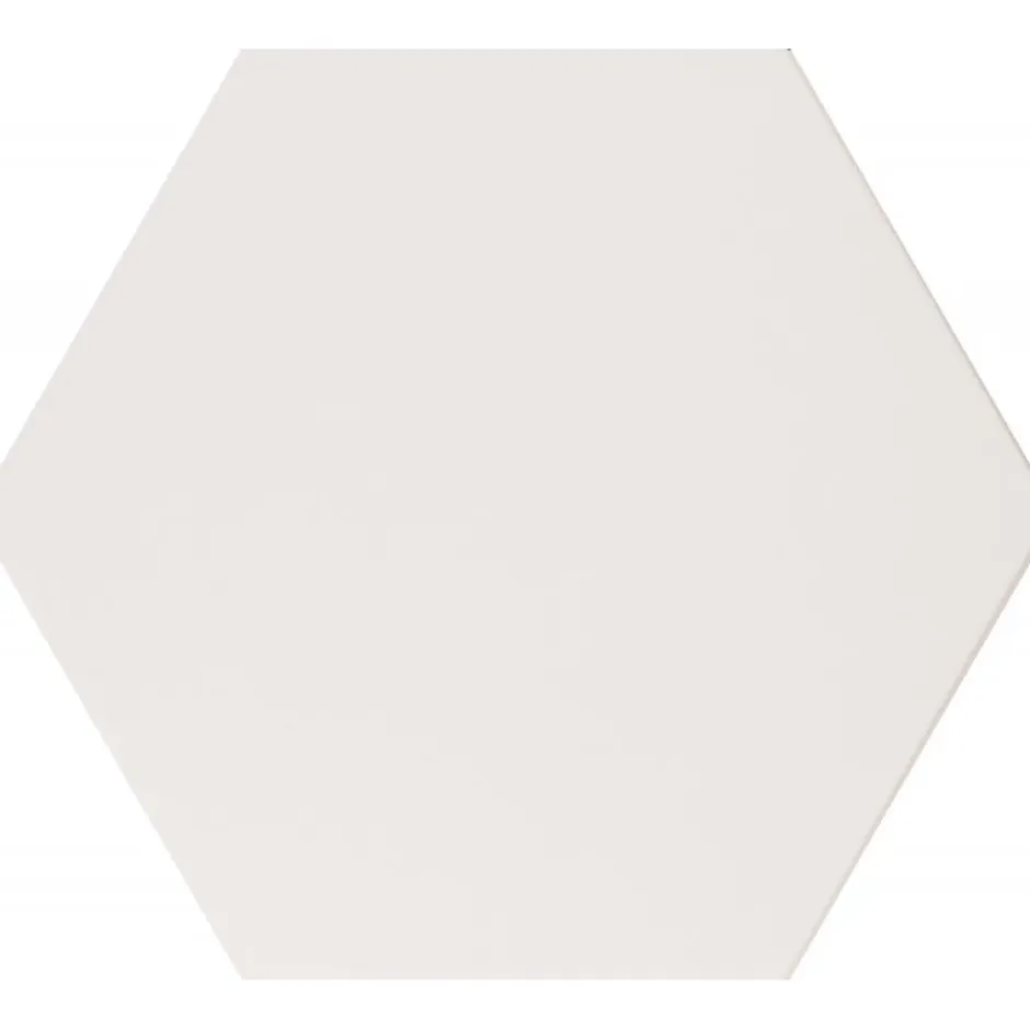 Carrelage sol / mur hexagonal blanc mate 26,23 cm ALCHIMIA BIANCO-Aelle Carrelage Online