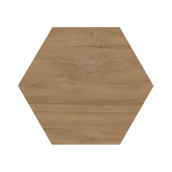 Aelle Carrelage Carrelage sol / mur hexagonal effet bois grand format HEXAGONO BELICE NATURAL