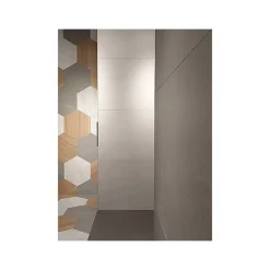 Aelle Carrelage Carrelage sol / mur hexagonal effet marbre blanc grand format NIKOI HEXAGONO VERBIER