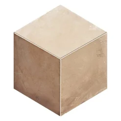 Eiffel art construction Carrelage sol / mur hexagonal effet ciment motif cube 25 x 21.6 cm TERRA ROMBO HEXAGONAL 25x21,6 cm