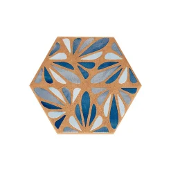 Carrelage sol / mur hexagonal effet ciment 25x21,6 cm TERRACRETA Dipinto Chamotte(vendu par boite de 1.18m2)-Eiffel art construction Sale