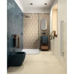 Carrelage sol / mur hexagonal effet ciment 25x21,6 cm TERRACRETA Dipinto Chamotte(vendu par boite de 1.18m2)-Eiffel art construction Sale