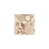 Eiffel art construction Carrelage sol / mur hexagonal effet ciment 25 x 21.6 cm TERRA MIX PATCHWORK HEXAGONAL BEIGE