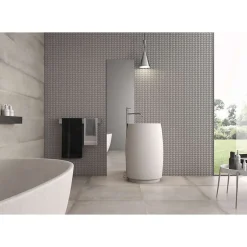 Aelle Carrelage Carrelage sol / mur moderne gris 75x75 cm MATERIKA GREY