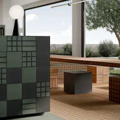 Carrelage sol / mur noir 18,6x18,6 cm Base OLTRE Nero-Aelle Carrelage New