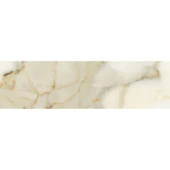 Aelle Carrelage Carrelage sol / mur rectangulaire effet marbre beige mate 6x24 cm SCULTOREA calacatta oro fino miniature J476