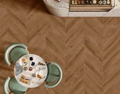 Carrelage sol effet bois série NATIVE - Dimensions: 20 x 100 mm - DARK BEIGE NATURAL-Love Online