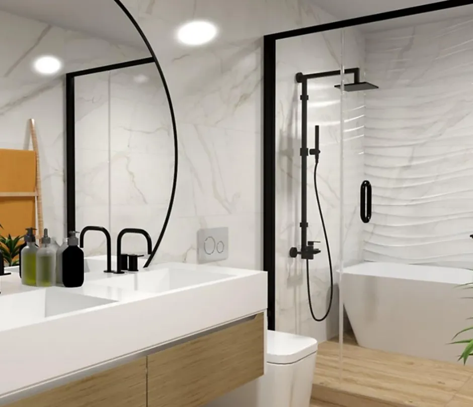 Carrelage sol effet bois série NATIVE - Dimensions: 20 x 100 mm - DARK BEIGE NATURAL-Love Online