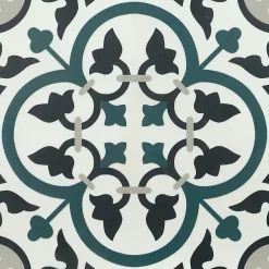 Reflex Boutique Carrelage sol effet carreaux de ciment Montaigne St-Etienne 20x20 cm -