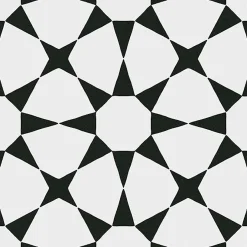 Reflex Boutique Carrelage sol effet carreaux de ciment Classico prisma white 20x20 cm - Réflex boutique