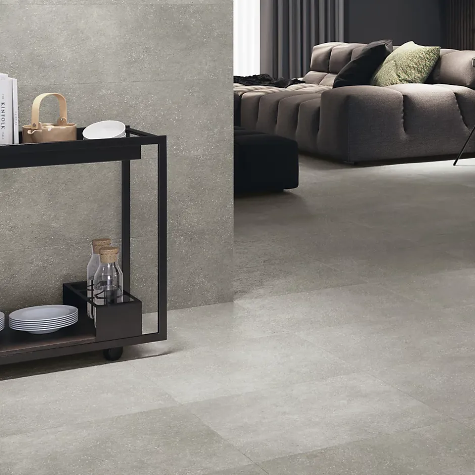 Baldocer Carrelage sol et mur Asphalt Fume 60 x 60 cm