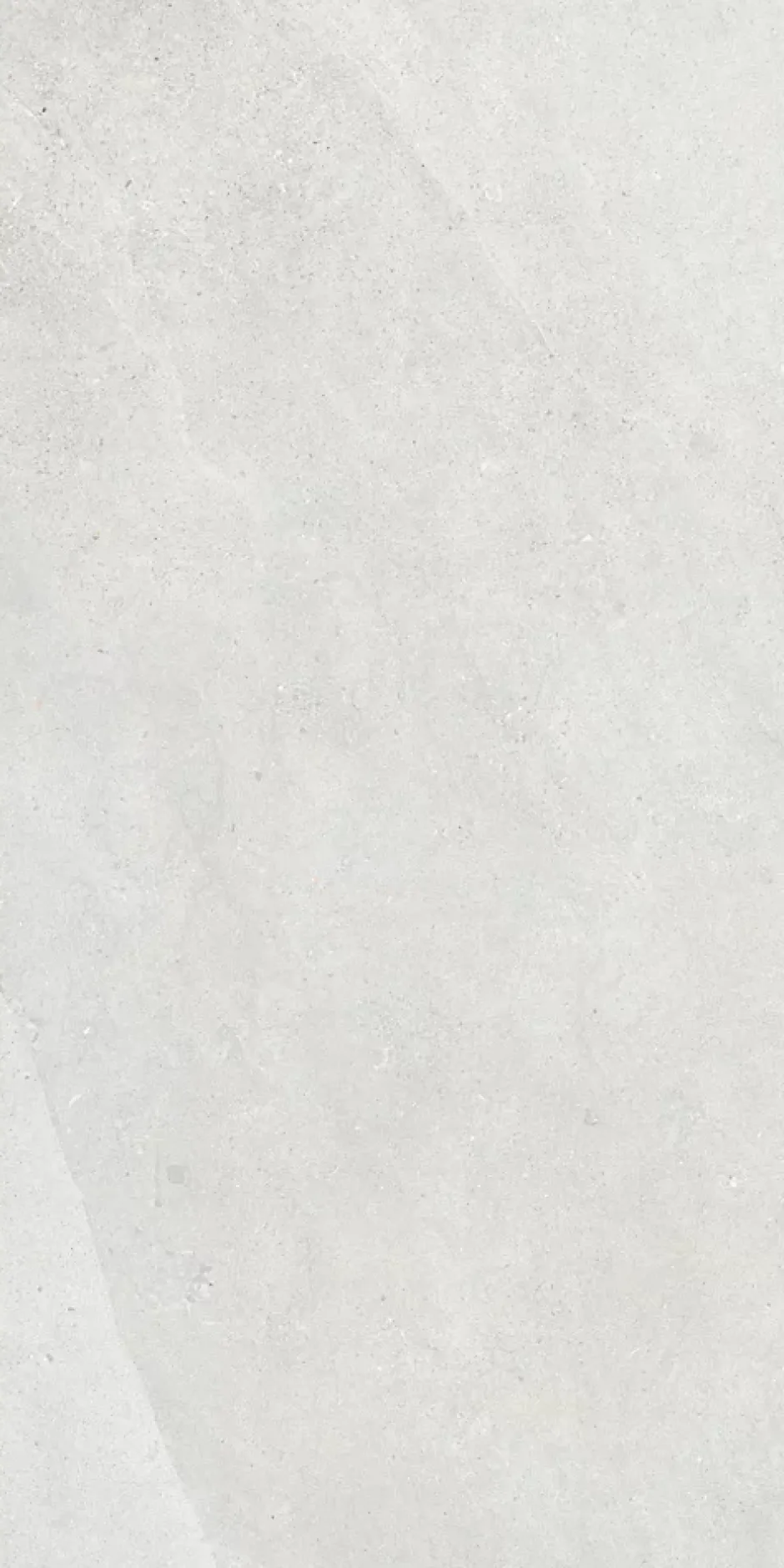 Carrelage sol et mur blanc mat effet pierre L.120 x l.60 cm x ép.9 mm, Limestone