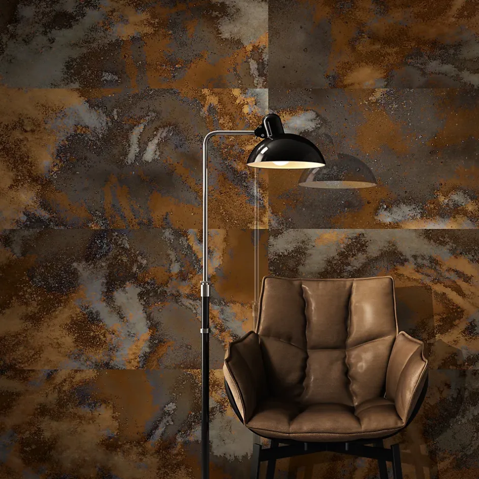 Carrelage sol et mur cuivre brillant Mirroir 60 x 120 cm- Clearance