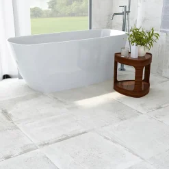 Carrelage sol et mur Detroit blanc 60 x 60 cm- Discount