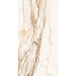 Carrelage sol et mur doré brillant Prestige 90 x 180 cm- Discount